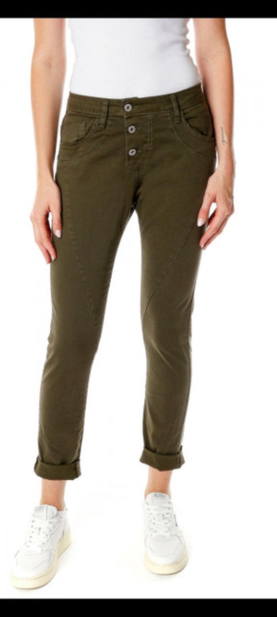 Broek P78a Please groen mt S