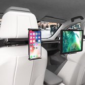 Tablethouder voor in de auto, 360 graden draaibaar, hoofdsteunhouder, uittrekbaar, voor alle tablets van 4-11 inch, pad telefoon, e-reader, switch
