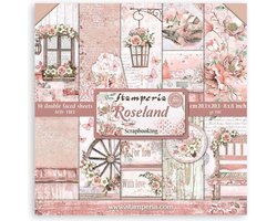 Stamperia - Roseland 8x8 Inch Paper Pack (SBBS85)