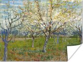 Poster De roze boomgaard - Vincent van Gogh - 40x30 cm