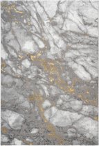 Lalee Marmaris | Modern Vloerkleed Laagpolig | Gold | Tapijt | Karpet | Nieuwe Collectie 2024 | Hoogwaardige Kwaliteit | 240x330 cm
