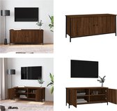 vidaXL Tv-meubel 102x35x45 cm bewerkt hout sonoma eikenkleurig - Tv-meubel - Tv-meubelen - Tv-standaard - Televisiemeubel