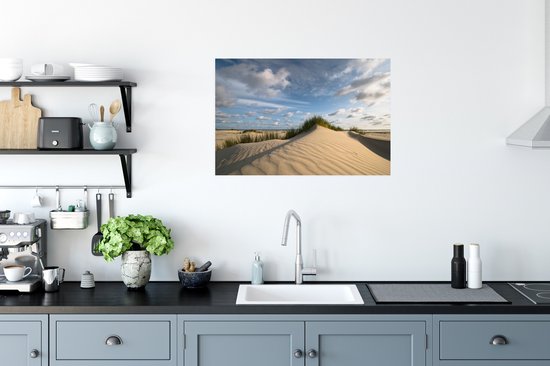 Affiche Plage - Sable - Pays- Nederland - 60x40 cm