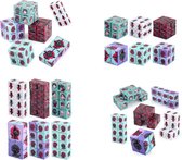 Case4You Infinite Magic Cube - Friemelkubus - Infinity Cube - Fidget Cube - Fidget Spinner - Fidget Toys - Pop It - Simple Dimple - Fidget pakket - Pastel Roze