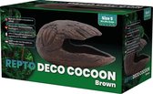 Repto Deco Cocoon Marron - Abri Reptiles
