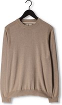 Anerkjendt Aksail Cotton Silk Knit Truien & Vesten Heren - Sweater - Hoodie - Vest- Beige - Maat L