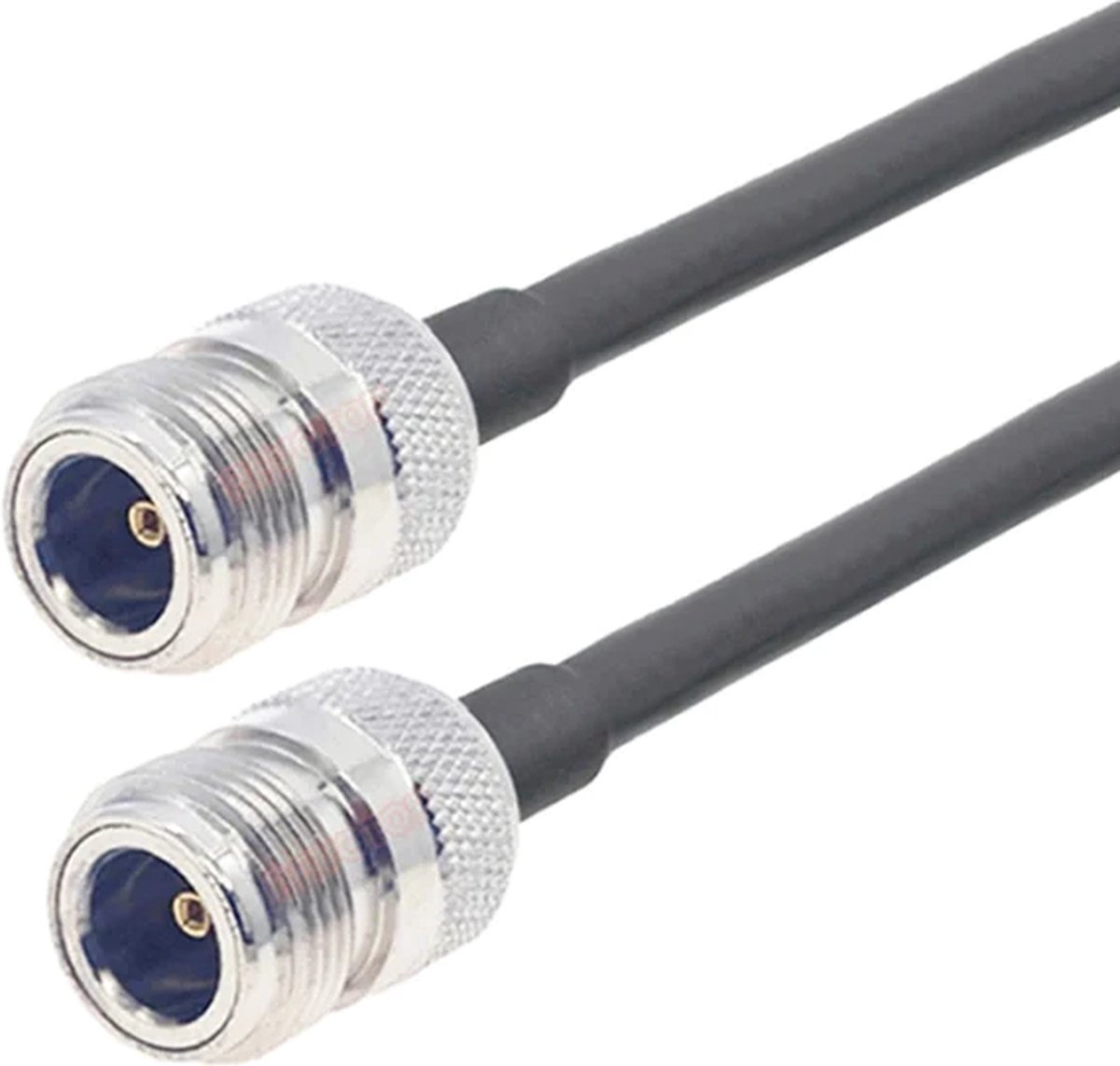 DrPhone LMR400-NM-NM - LMR 400 Helium Hotspot Antennekabel - N Type (Vrouwelijk) naar N Type (Vrouwelijk) – 5 Meter – Zwart