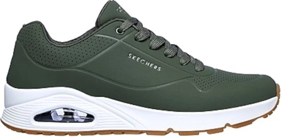 Skechers Uno Heren Sneakers 52458-olv - Kleur Groen - Maat 42.5