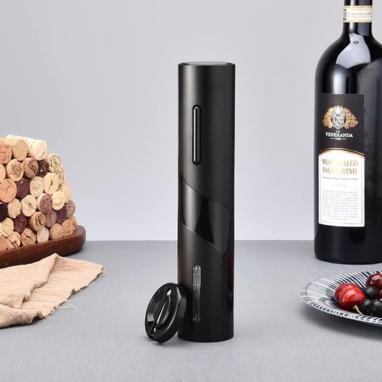 Tire Bouchon Ouvre-bouteille électrique Rechargeable - 5 En 1 Avec Aérateur Vin - LED - Cadeau Amateur Vin - Ouverture 5 Secondes Set Accessoires Vin 5 En 1