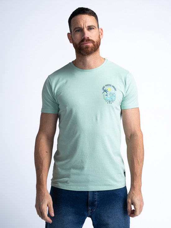Petrol Industries - T-shirt Artwork pour hommes Tidepool - Vert - Taille XL