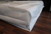 Matrashoes 140 x 200 cm - 30 cm hoogte met ritssluiting, ondoorzichtig, extra scheurvast, 120µ voor matras, transport, verhuizing, opslag