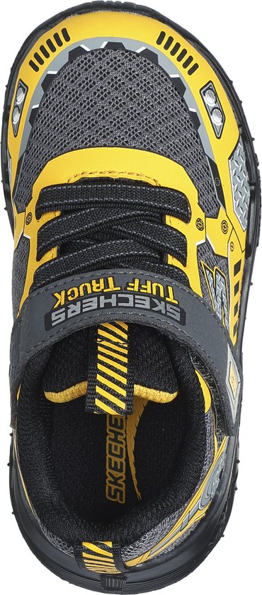 "Skechers Skech Tracks Baskets pour femmes Garçons - Grijs; Jaune - Taille 22"