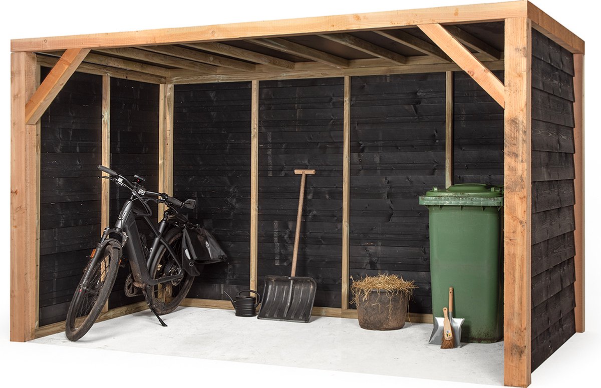 Tuinberging Levi - Tuinschuur - Fietsenstalling - Tuinkast - Schuur in Tuin - Fietsberging - Wood Selections