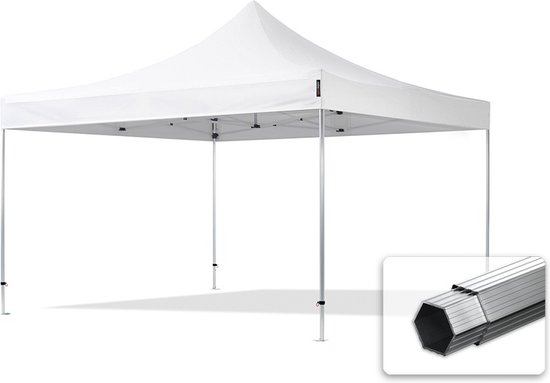 ABCCANOPY 2,5 x 2,5 m tuinpaviljoen voor terras, dubbel dakzacht dak, tuin, achtertuin, paviljoen met net voor schaduw en regen, grijs