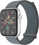 iMoshion Nylon⁺ bandje voor de Apple Watch Series 1 / 2 / 3 / 4 / 5 / 6 / 7 / 8 / 9 / SE / Ultra (2) - 42 / 44 / 45 / 49 mm - Ash Green