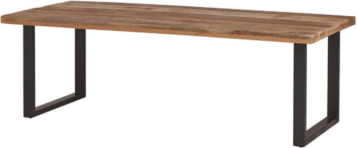 Nijwie Eettafel Rambo rechthoekig mangohout 240x100 cm Naturel