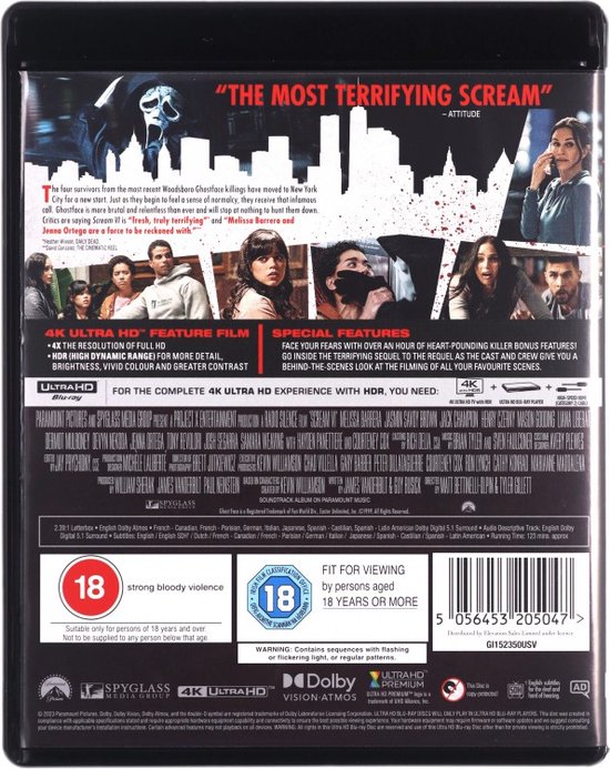 Scream VI [Blu-Ray 4K], Courteney Cox | Dvd's | bol