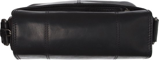 The Chesterfield Brand Cuir Sac à épaule bandoulière Nairobi Flapoverbag Black Noir