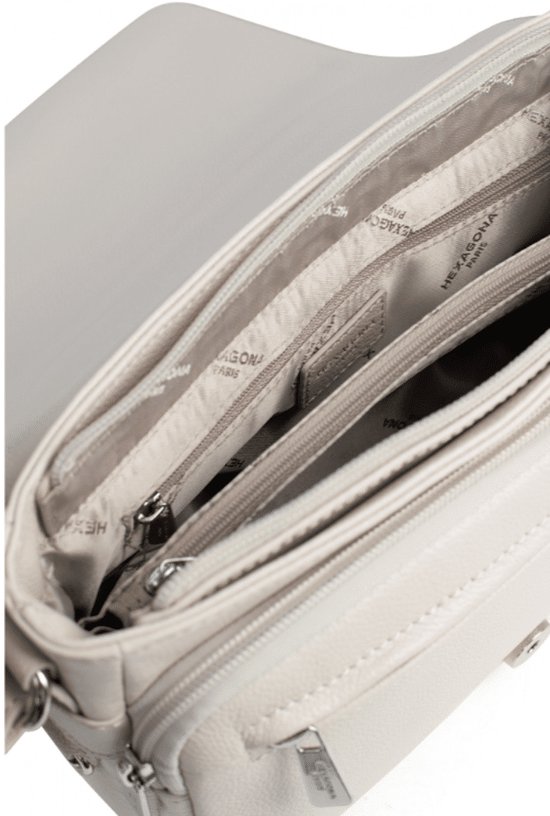 Hexagona Paris Sac à Main Femme Hexagona Wit BLANC Taille Unique
