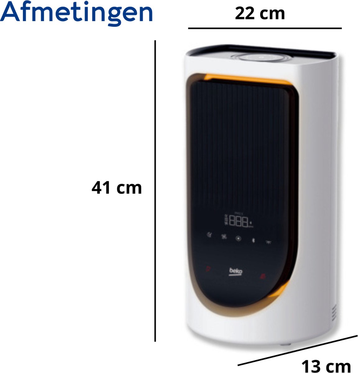 Beko ATP 5500 N luchtreiniger met HEPA filter - Air purifier - 62 dB — afbeelding 6