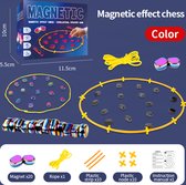 Magnetic Deluxe - Jeu magnétique - Échecs magnétiques - Aimants de jeu en cluster - Jeu magnétique - Jeux - Passionnant - Jeu rapide