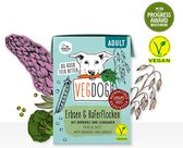 VegDog Adult Pakje - Natvoer - Veganistisch - Duurzaam & Gezond - 390gr