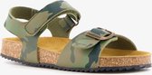 Hush Puppies jongens bio sandalen camouflageprint - Groen - Maat 26