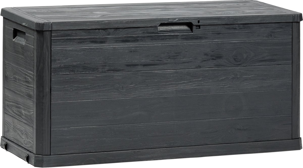 Bol.com Toomax Woody's opbergbox - 280 liter - antraciet aanbieding