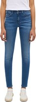 Mustang Dames Jeans SHELBY skinny Blauw 24W / 30L
