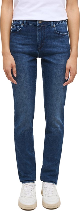 Mustang Dames Jeans Broeken CROSBY comfort/relaxed Fit Blauw 32W / 34L Volwassenen