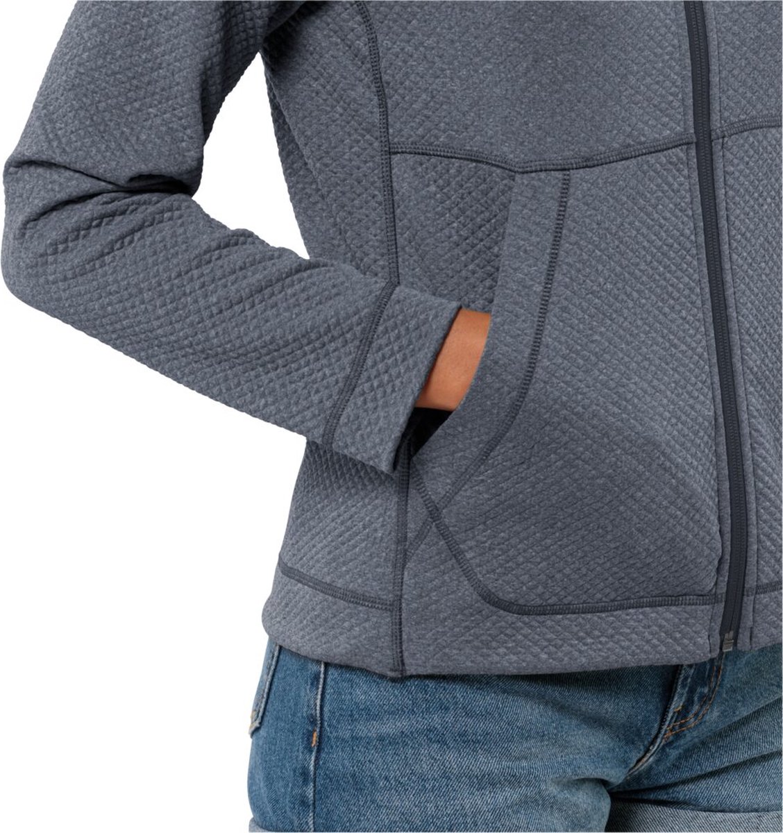 Jack Wolfskin Fernweh Jacket Women Outdoorvest Dames Grijs