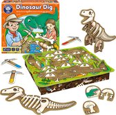 Orchard Toys - Dinosaur Dig - Soyez le premier à récupérer les os de dinosaures - jeu de mémoire - à partir de 4 ans