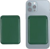 Waeyz - Magnetische Kaarthouder Geschikt Voor iPhone Magsafe - Magnetische Wallet Card Holder - Pasjeshouder Geschikt Voor iPhone 12/13/14/15 - Groen