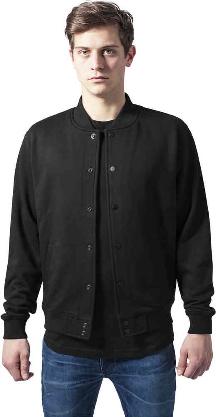 Urban Classics - 2-tone College jacket - 3XL - Zwart
