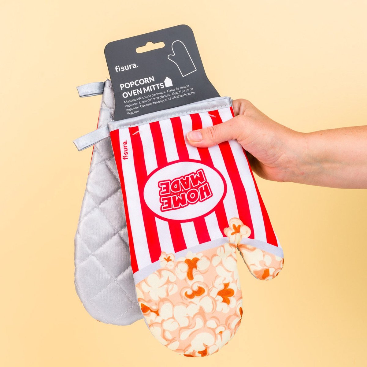 Fisura Popcorn ovenwanten (set van 2)