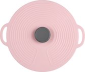 Elicious® - Siliconen deksel - Anti Spat Deksel - Voor schalen - Voor potten - Voor pannen - 15 cm Ø - Voedselveilig - BPA Vrij - Plasticvrij - Duurzaam - Vaatwasserbestendig - Magnetron geschikt - Koelkast geschikt - Milieuvriendelijk - Herbruikbaar
