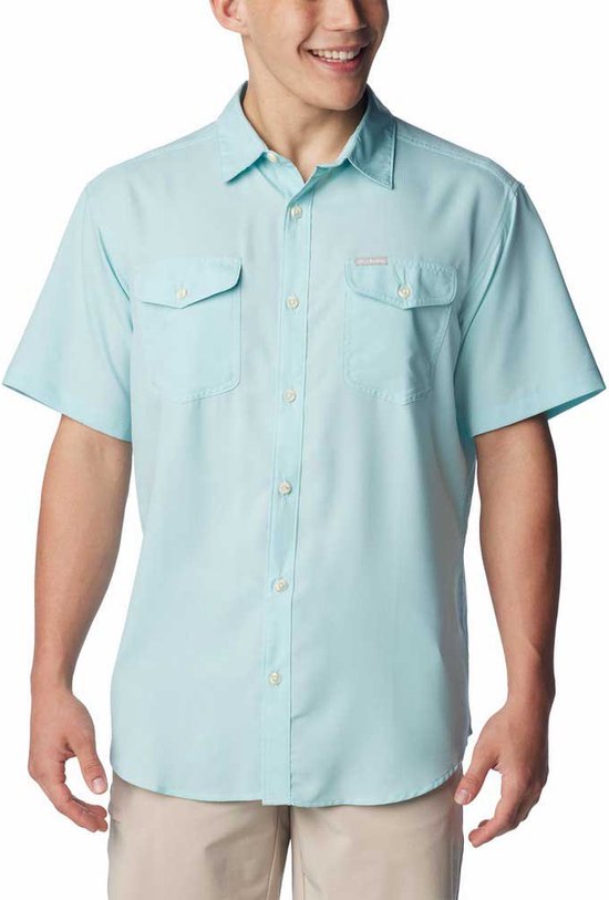 Columbia Utilizer™ Ii Shirt Met Korte Mouwen Blauw XL Man