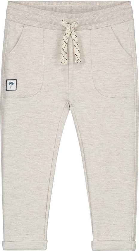 Prénatal baby broek - Jongens - Mid Ecru Melange - Maat 68