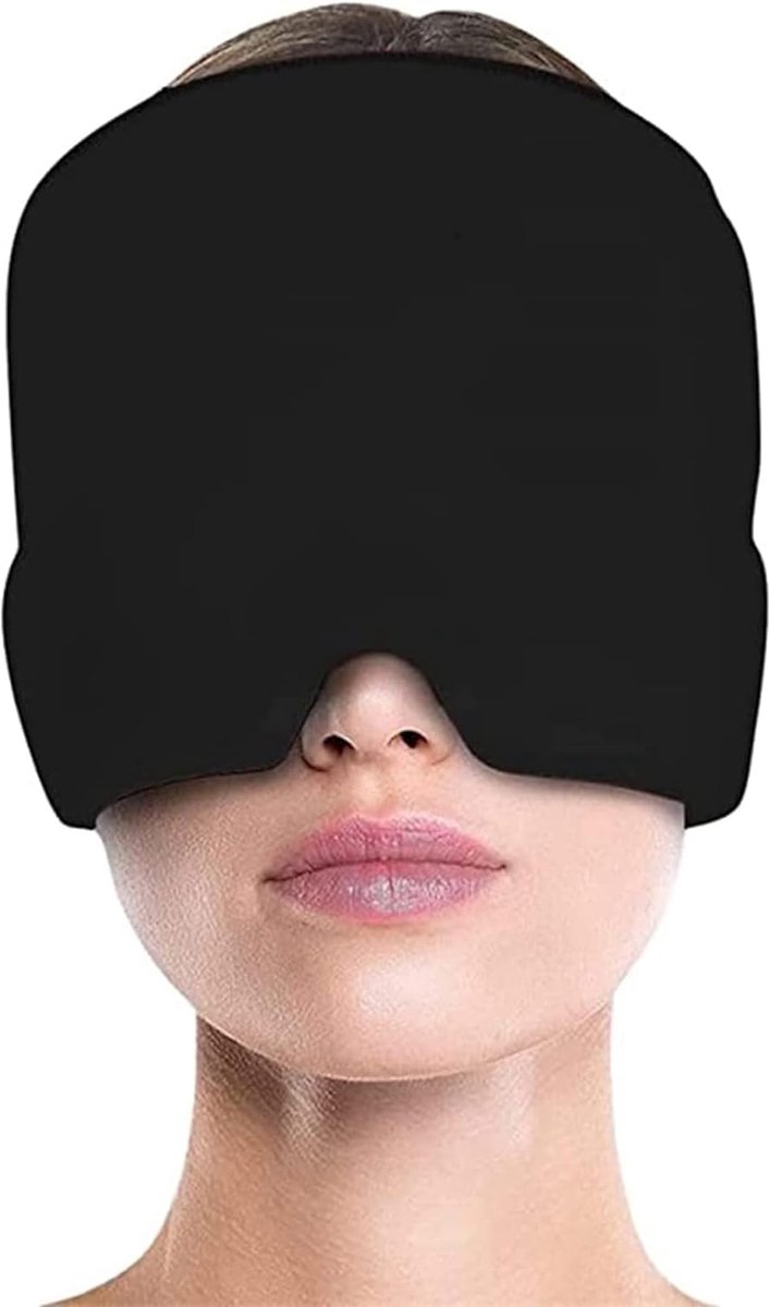 Goedkoopste Migraine muts - Migraine masker - Hoofdpijn masker - Koude therapie - Herbruikbaar - Anti migraine - Must have tijdens hoofdpijn!