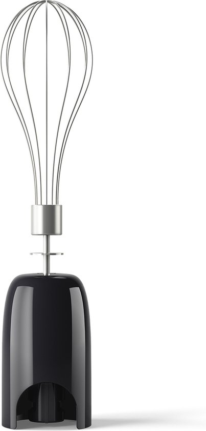 Philips Staafmixer 3-in-1 HR2683/00 - Incl Hakmolen, Maatbeker en Garde/Klopper - 1200 Watt – Regelbare Snelheid - RVS - Zwart