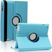 Phreeze Draibare Tablethoes - Geschikt voor iPad 9.7 Hoes - 4e Generatie - Draaibaar met Standaard - Licht Blauw