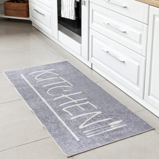 Trendy - Keukenloper Tapijt - Keukengerei - 2 Maten