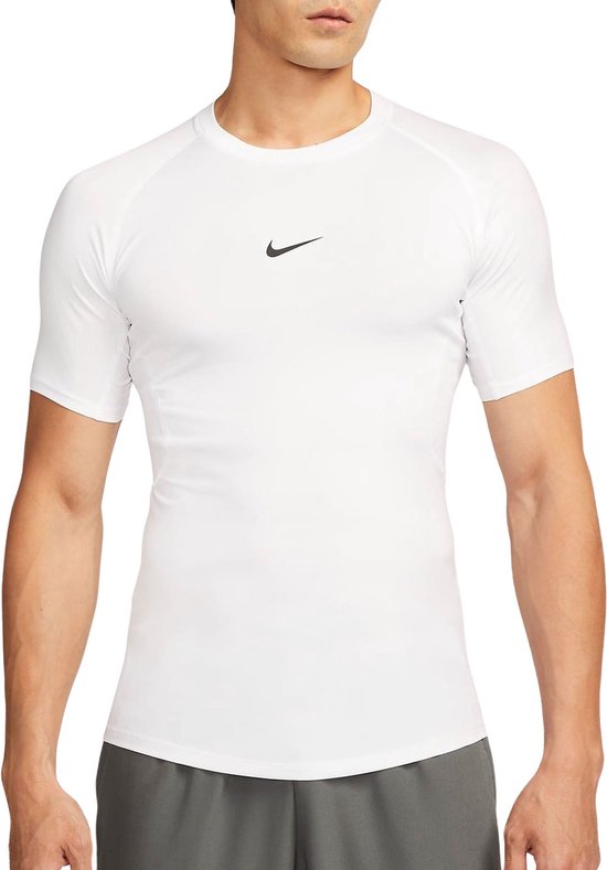 Nike Pro Dri-FIT Sportshirt Mannen - Maat L