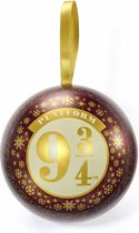 The Carat Shop - Platform 9 3/4 Christmas Bauble and Necklace - Harry Potter