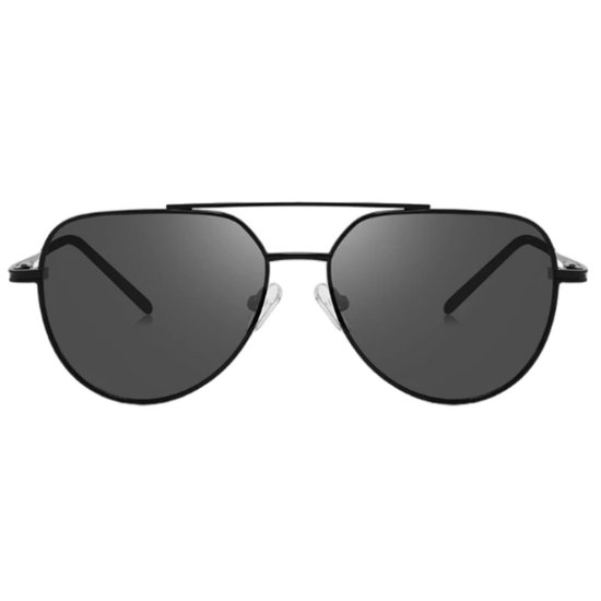 Fako Sunglasses® - Pilotenbril - Piloot Zonnebril - Heren Zonnebril - Dames Zonnebril - Model Clark - Zwart van Fako Sunglasses® — afbeelding 2