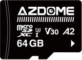 AZDome 64GB MicroSD Geheugenkaart UHS-I U3