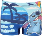 Boxer de natation Lilo & Stitch - Maillot de bain Stitch - Disney. Taille 122/128 cm - 7/8 ans.