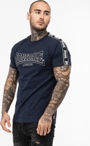 Lonsdale T-Shirt Vementry T-Shirt normale Passform Navy/Black/White-XL