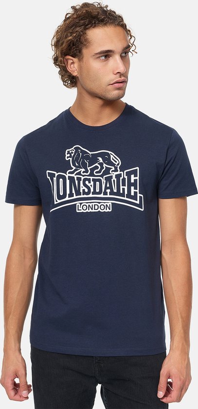 Lonsdale Heren-T-shirt normale pasvorm ALLANFEARN