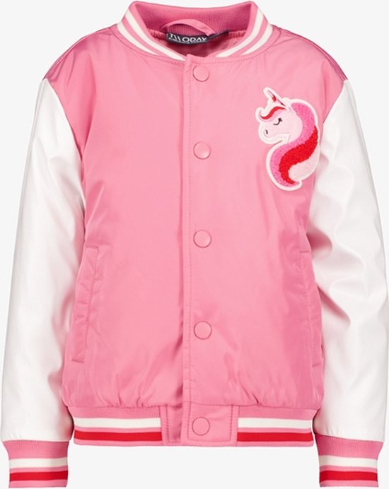 TwoDay meisjes baseball jas roze - Maat 128